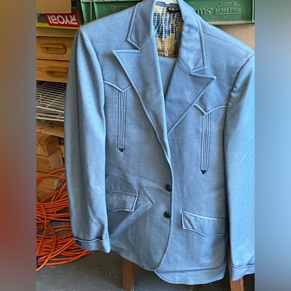 Vintage Tailored Western Wear by Lasso Suit Jacket and pants